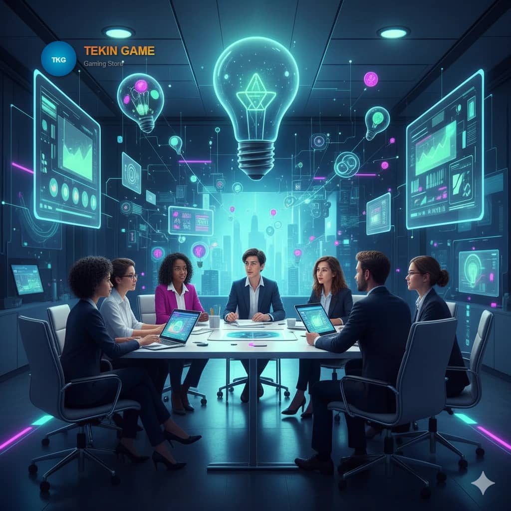 تحسین جلسات العصف الذهنی: دور الإداره الجماعیه وتکنولوجیا الذکاء الاصطناعی فی 2025 (دلیل Tekin Plus)