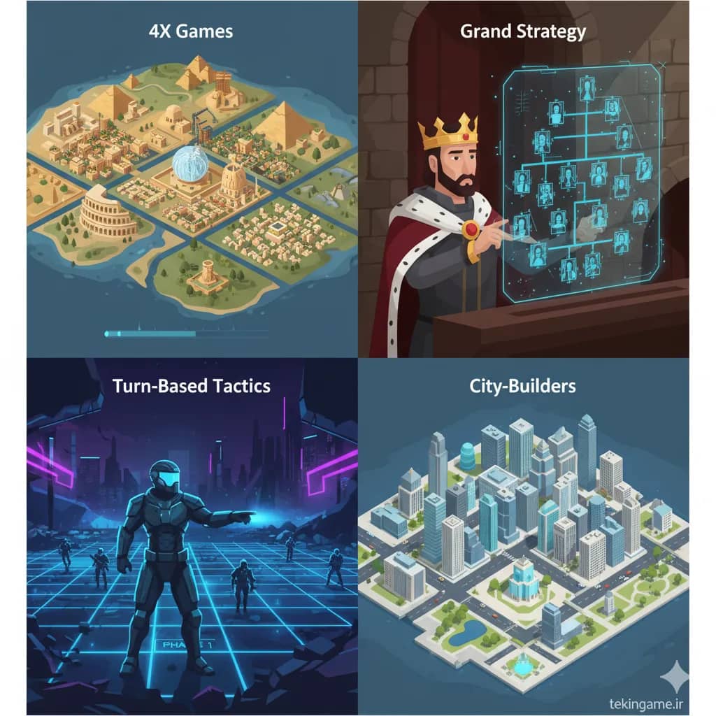 بهترین بازیهای استراتژیک کامپیوتر که مغز شما را به چالش میکشند (2025)