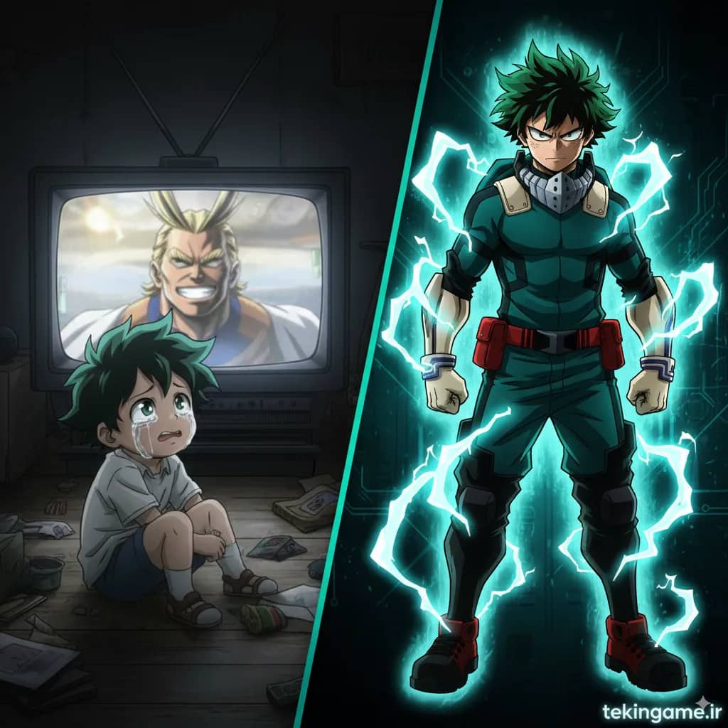 تحلیل قدرتهای دکو در My Hero Academia: چگونه یک قهرمان بیاستعداد, به بزرگترین قهرمان تبدیل شد?