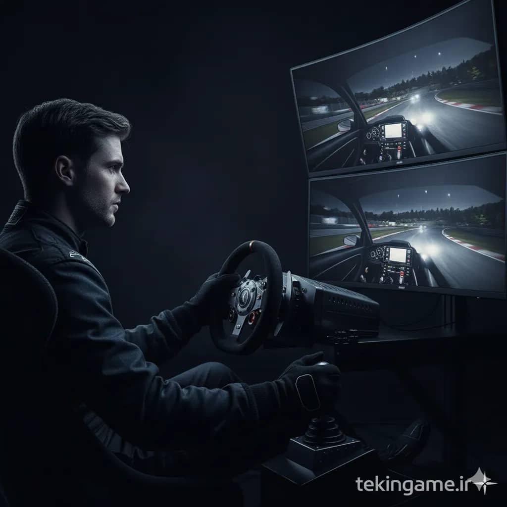 حس واقعی رانندگی: با شیفتر دنده, کنترل کامل پیست را در دست بگیرید!