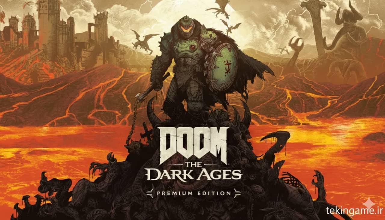پیشنمایش Doom: The Dark Ages - سپر, گرز و اژدهای سایبرنتیک!