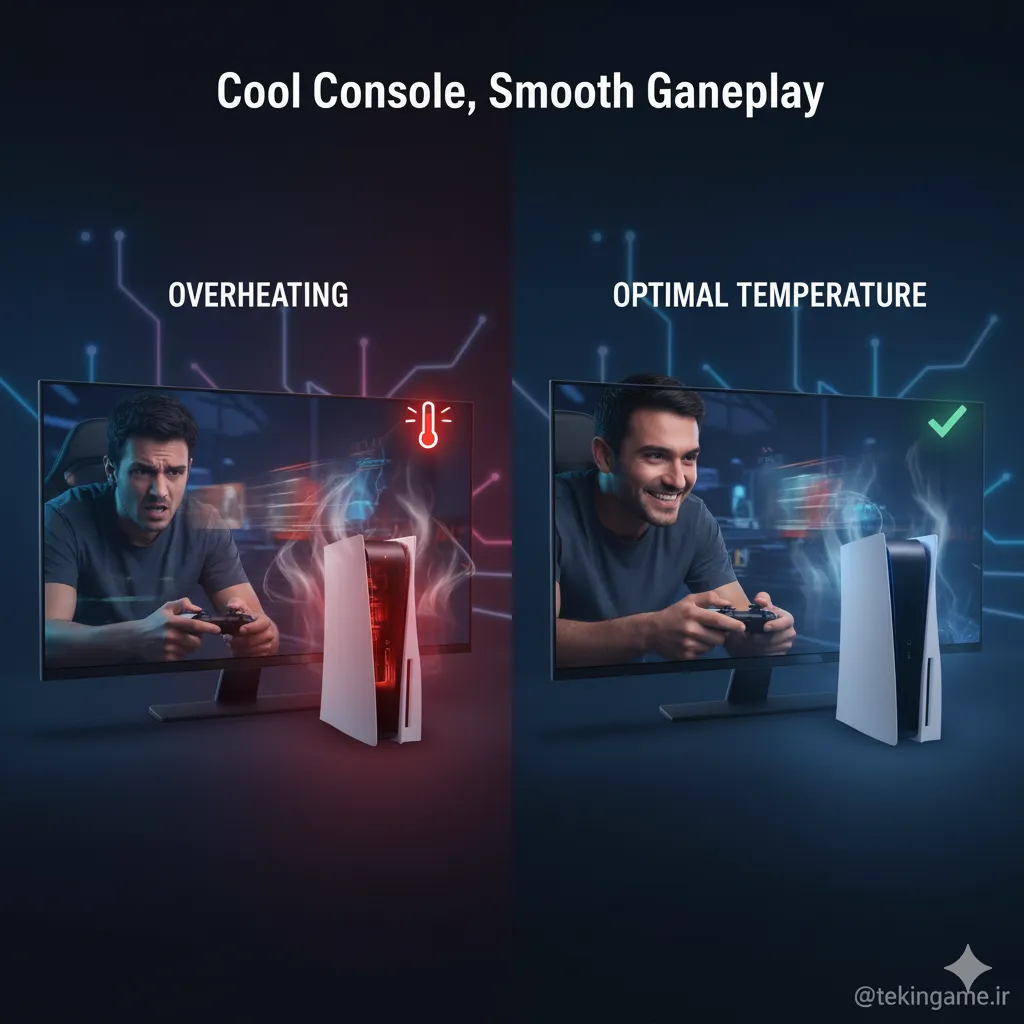 بهترین روشهای خنکسازی و تهویه کنسولها: PS5, Xbox و Switch