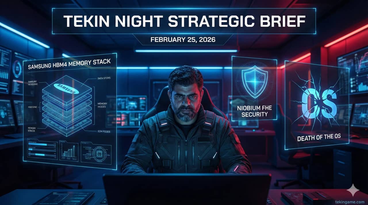 تکين نايت 25 فبراير: تشريح العقول الاصطناعية لسامسونج وبيان موت أنظمة التشغيل 🌒🛡️