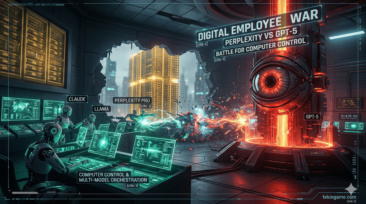 The Digital Employee War: Why Perplexity's 19 Models Beat OpenAI's $19.6B GPT-5