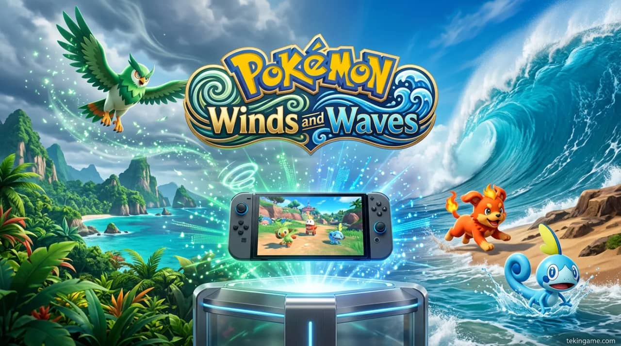 الانفجار المدوي في مؤتمر بوكيمون بريزنتس 2026: الكشف الأسطوري عن لعبة Pokémon Winds and Waves