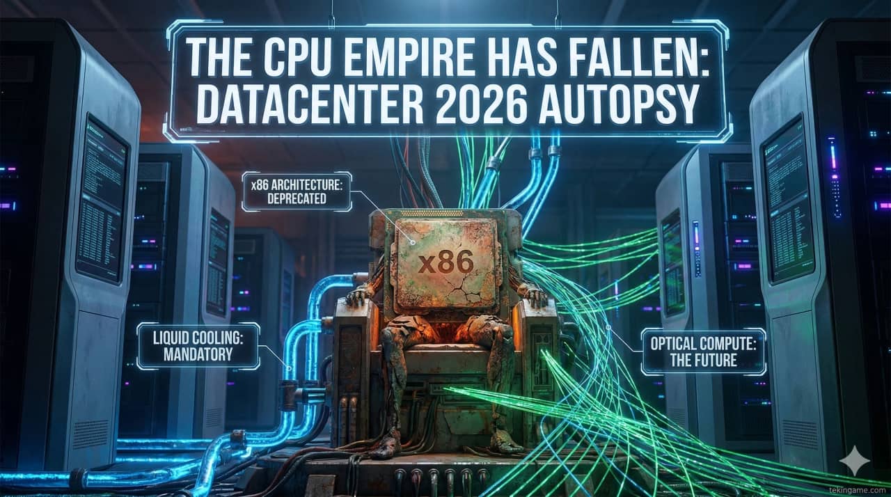 سقوط إمبراطورية الـ CPU: لماذا سيطرت وحدات GPU و NPU على مراكز بيانات الشركات ٢٠٢٦