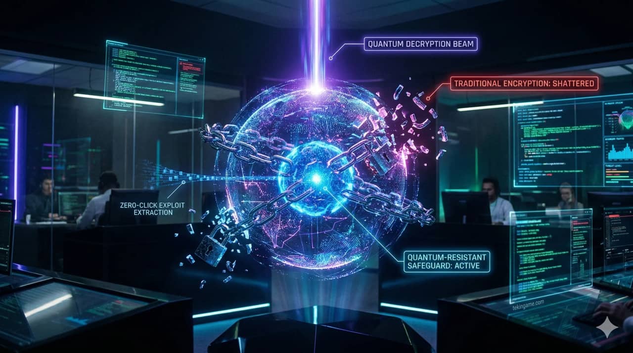 اکسپلویتهای Zero-Click و رمزنگاری کوانتومی: رقابت تسلیحاتی جدید در امنیت موبایل