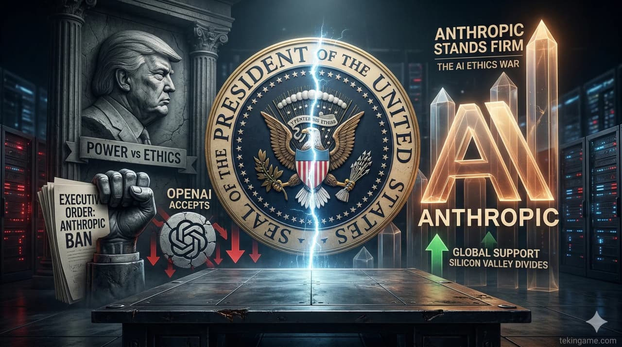 جنگ اخلاق AI: چرا ترامپ Anthropic را تحریم کرد و OpenAI را انتخاب کرد؟